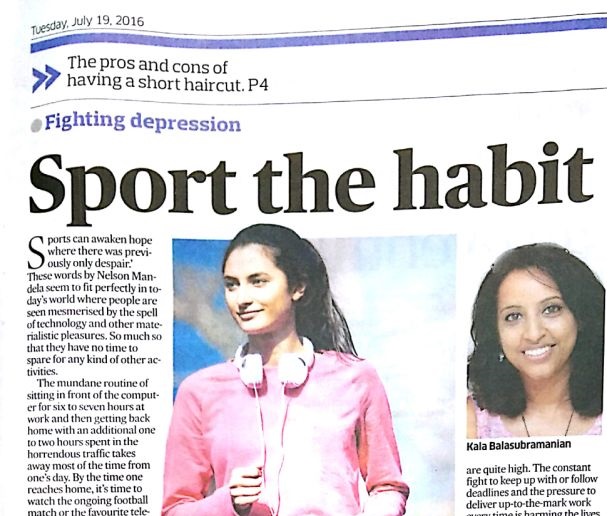 Inner Dawn Counselling - Sport - the habit to fight depression