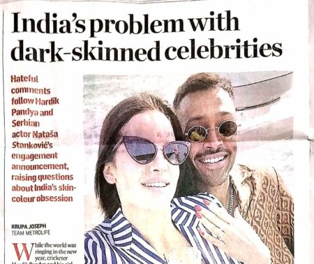 Trolling based on Skin Color – Kalas views featured on Deccan Herald