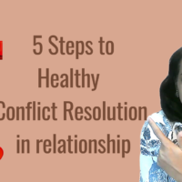 How to deal with conflicts in relationship in healthy way