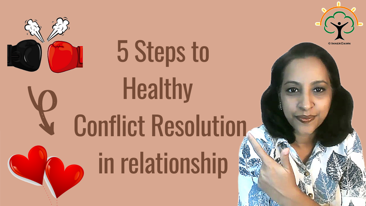 How to deal with conflicts in relationship in healthy way