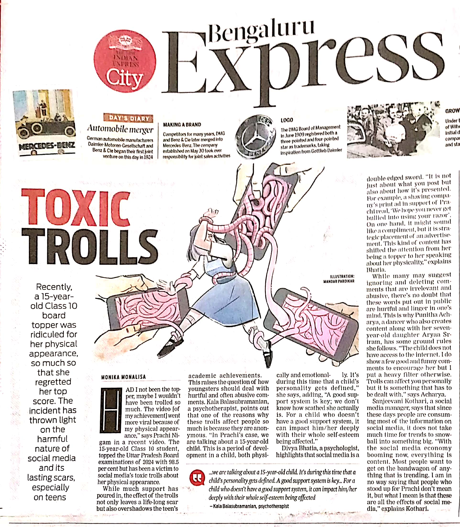Online toxic trolling – body shaming – bane of social media