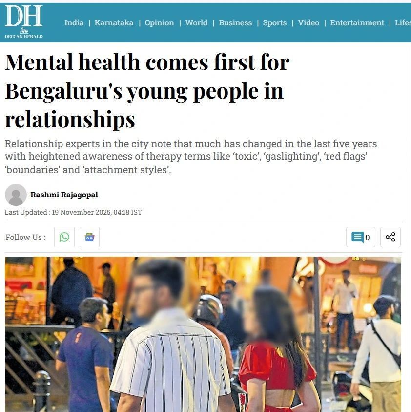 Mental Health Comes First for Gen-Z in Relationships