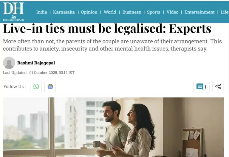 Live-In Relationships in India