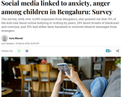 Damage from social media on children and adolescents