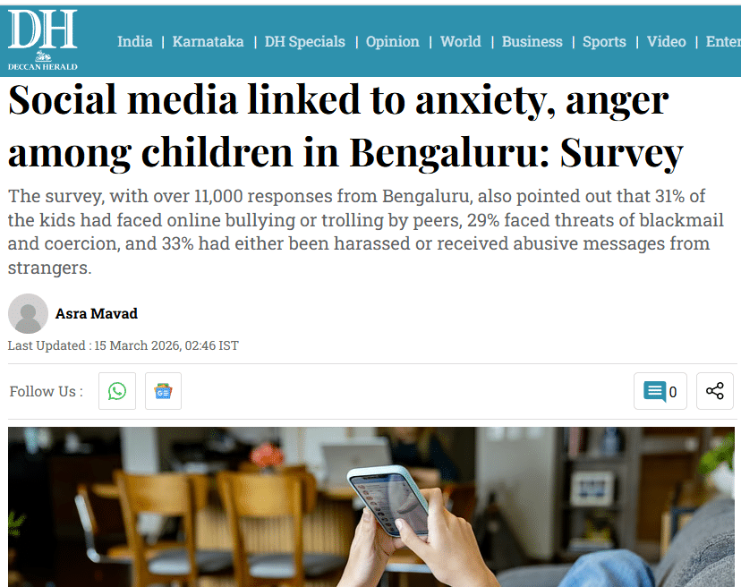 Impact of Social Media on Children