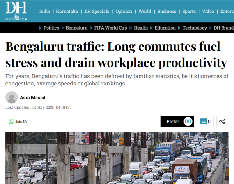 Bangalore Traffic and Mental health - Deccan Herald