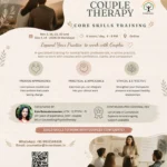 Couple Therapy Training November 2026 With Dates